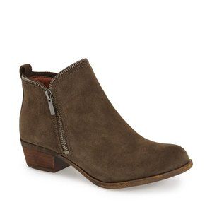 SOLD Lucky Brand Bartalino Leather  Bootie Sz 9.5 WIDE